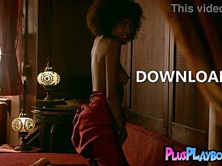 petite curly black milf bruna rocha exposed hot body and spread her legs to show pussy