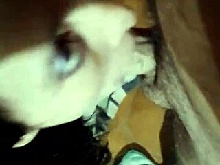 Argentinian milf sucks cock with bdsm toys! Small tits amateur action explodes!