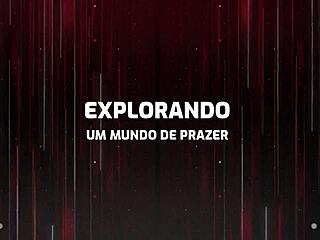 this amateur brunette latina couple starts with blowjob on huge tits then fucks sensually in kitchen to tight pussy creampie