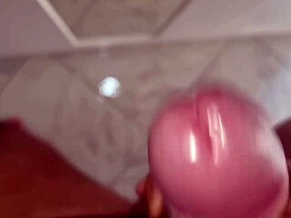 Intense Moans from Huge Cock Cumming - Open Mouth and Swallow My Load