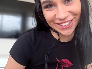 Oh man, my teen goth step sister Delilah Dagger finally lets me creampie her big ass in doggystyle... wait, not really sister but yeah, household fantasy with Scott Stark