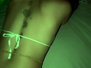 Big ass green-eyed sister-in-law rides cowgirl then bends over for facial cum!