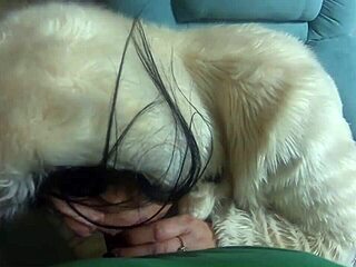 Milfycalla's fetish compilation explodes with blowjobs, rough sex, squirting, and cumshots in sexy fur coats - preview the wet milf action!