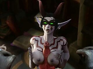 Wow PMV Features Big Ol Titties In Cartoon Style With Boobs And Music