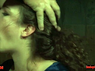 Dickloving Submissive Gets Bound And Sloppy Throatfucked In Rough BDSM Threesome With Interracial Toys And Maledom