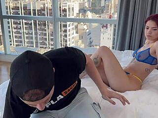 This big tits latina milf johabettina gets her first time with big black cock in rough interracial sex while her brother cofla leaves us alone. she swallows cum on ass after deepthroat and muscular bodybuilder action in lingerie